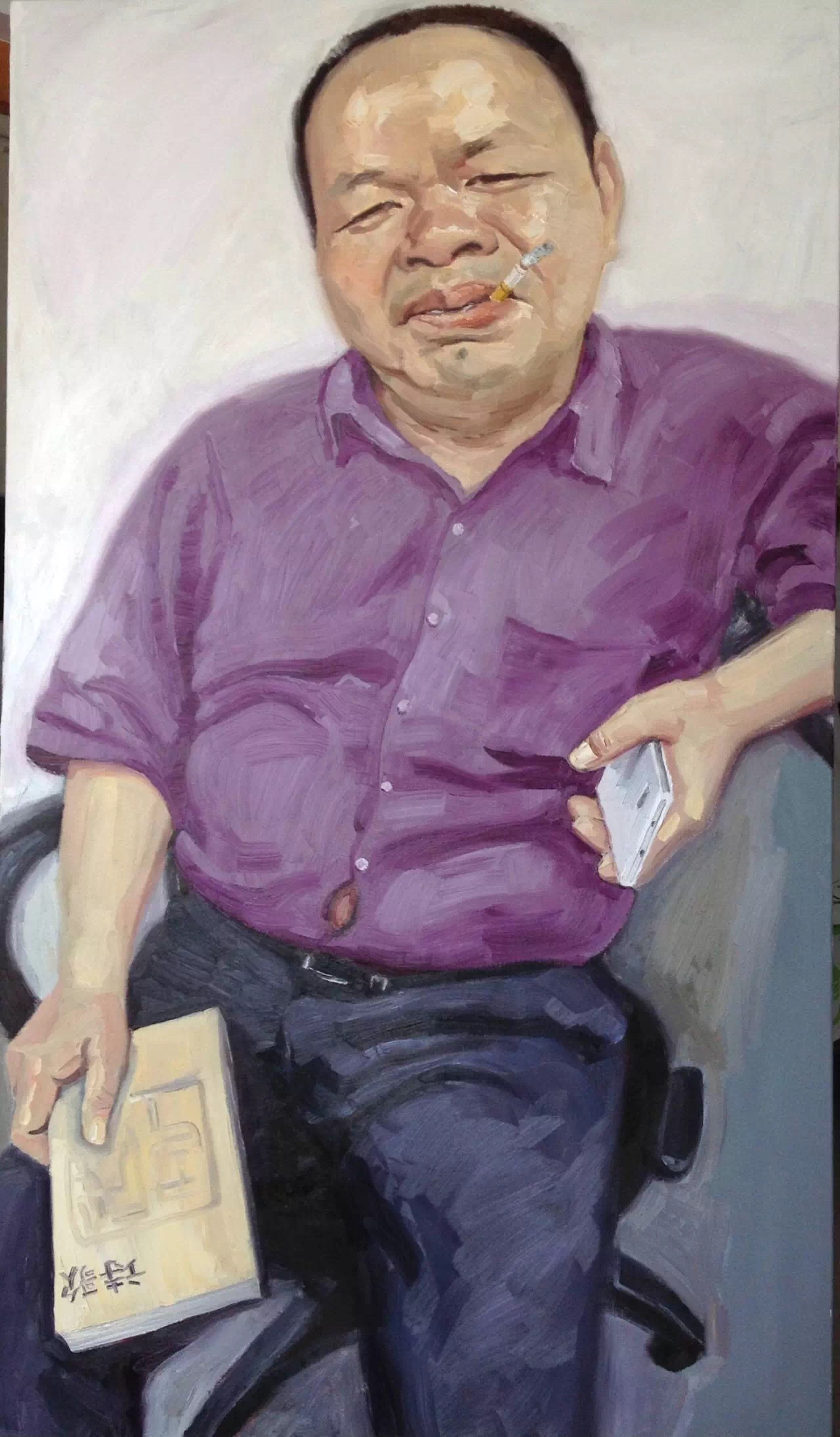 收藏在线｜这名画家笑看人间百态，热衷为岭南文化造像【转发有奖】_