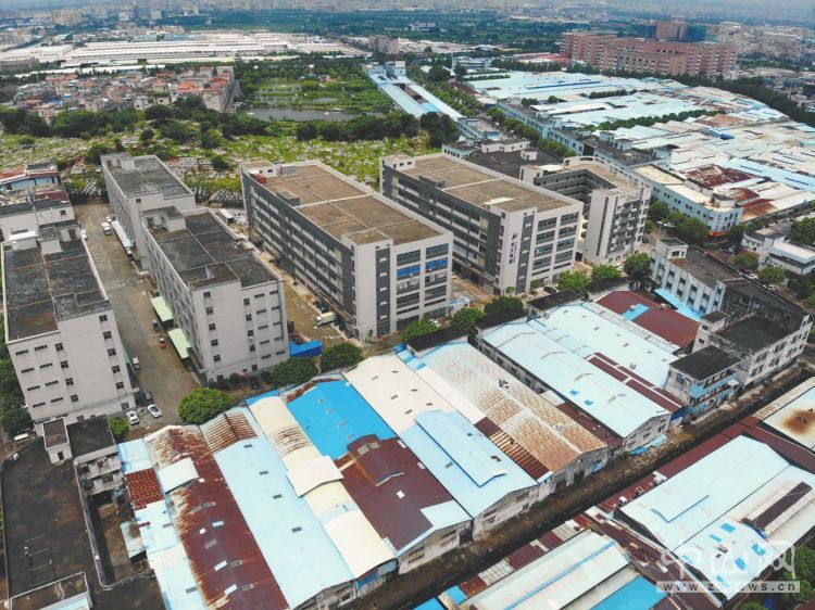 小榄镇永宁社区的旧厂房改造项目。中山日报记者 缪晓剑 摄