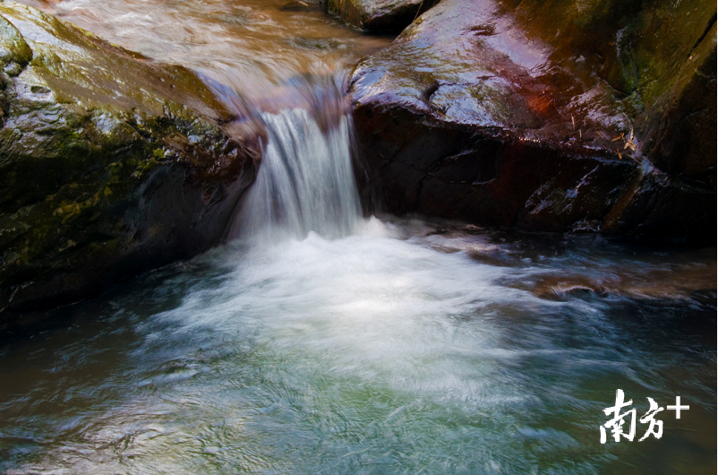 山间溪瀑、落叶飘零水自流 (李向荣 摄) 山间溪瀑、落叶飘零水自流 (李向荣 摄)