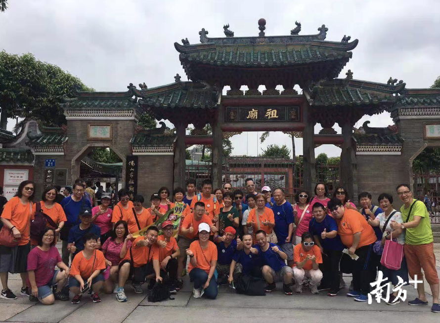 香港团友游佛山。 王谦 摄 香港团友游佛山。 王谦 摄