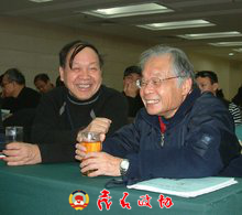 甘子钊与何祚庥院士 甘子钊与何祚庥院士