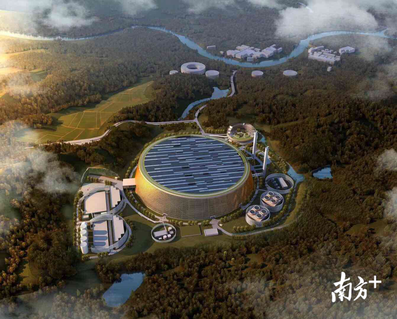 龙岗能源生态园效果图 龙岗能源生态园效果图