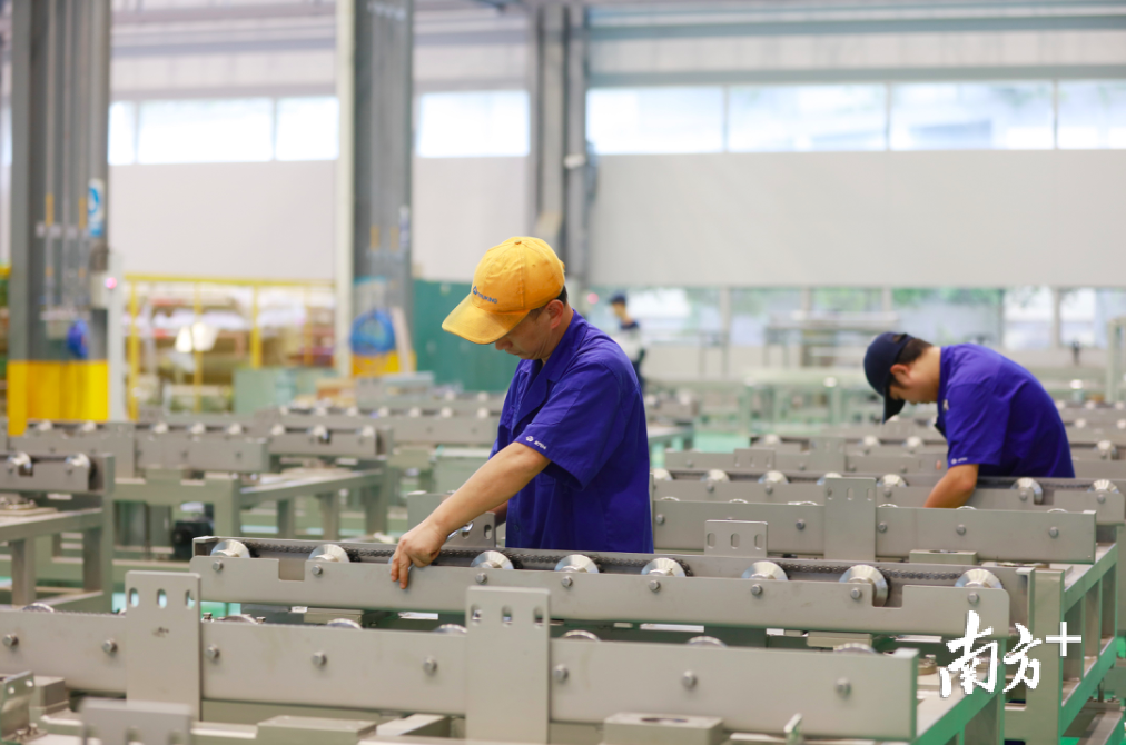 图为楚天科技生产车间。企业供图