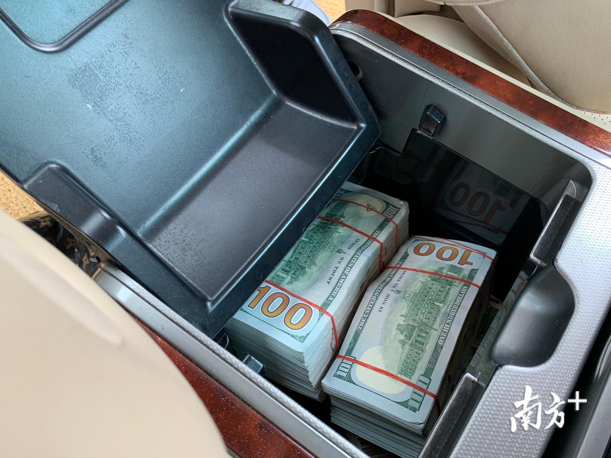 一晚三起横琴海关截获逾百万美元现金藏匿于两地牌客车中
