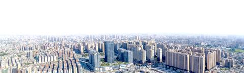  普宁市区新貌。