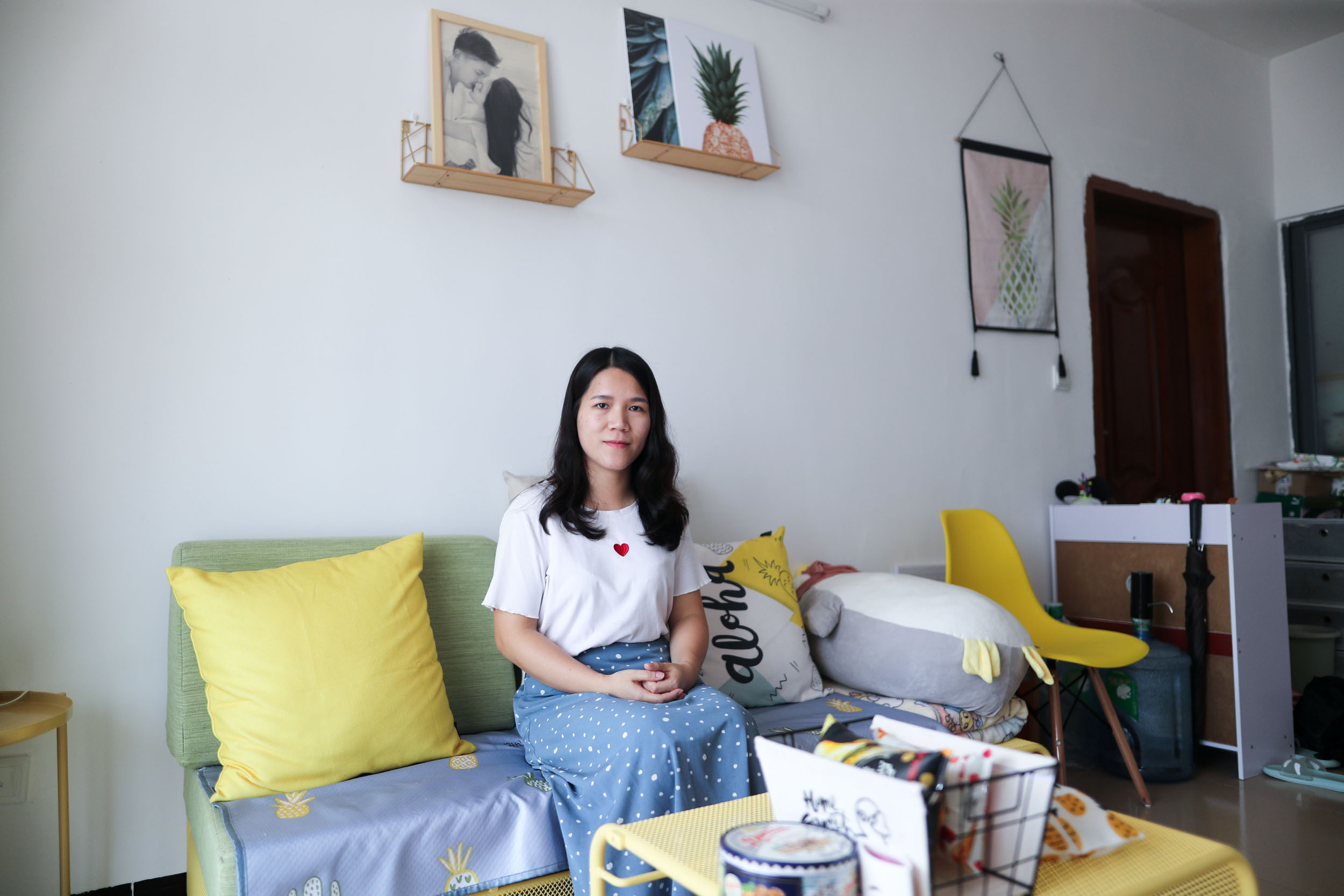 在封开县河儿口镇工作的干苏丽敏将周转房布置得十分温馨。 在封开县河儿口镇工作的干苏丽敏将周转房布置得十分温馨。