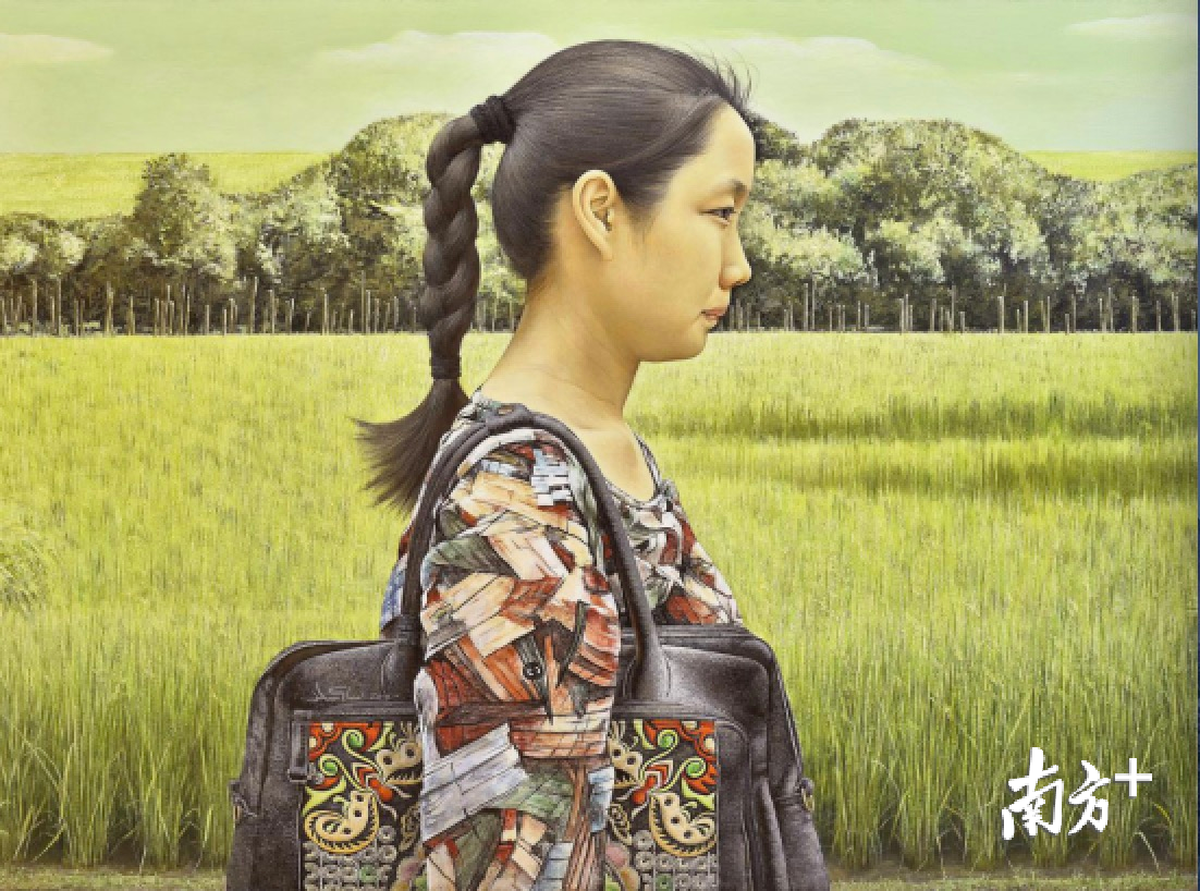 韩帅作品《又闻稻花香》。 韩帅作品《又闻稻花香》。