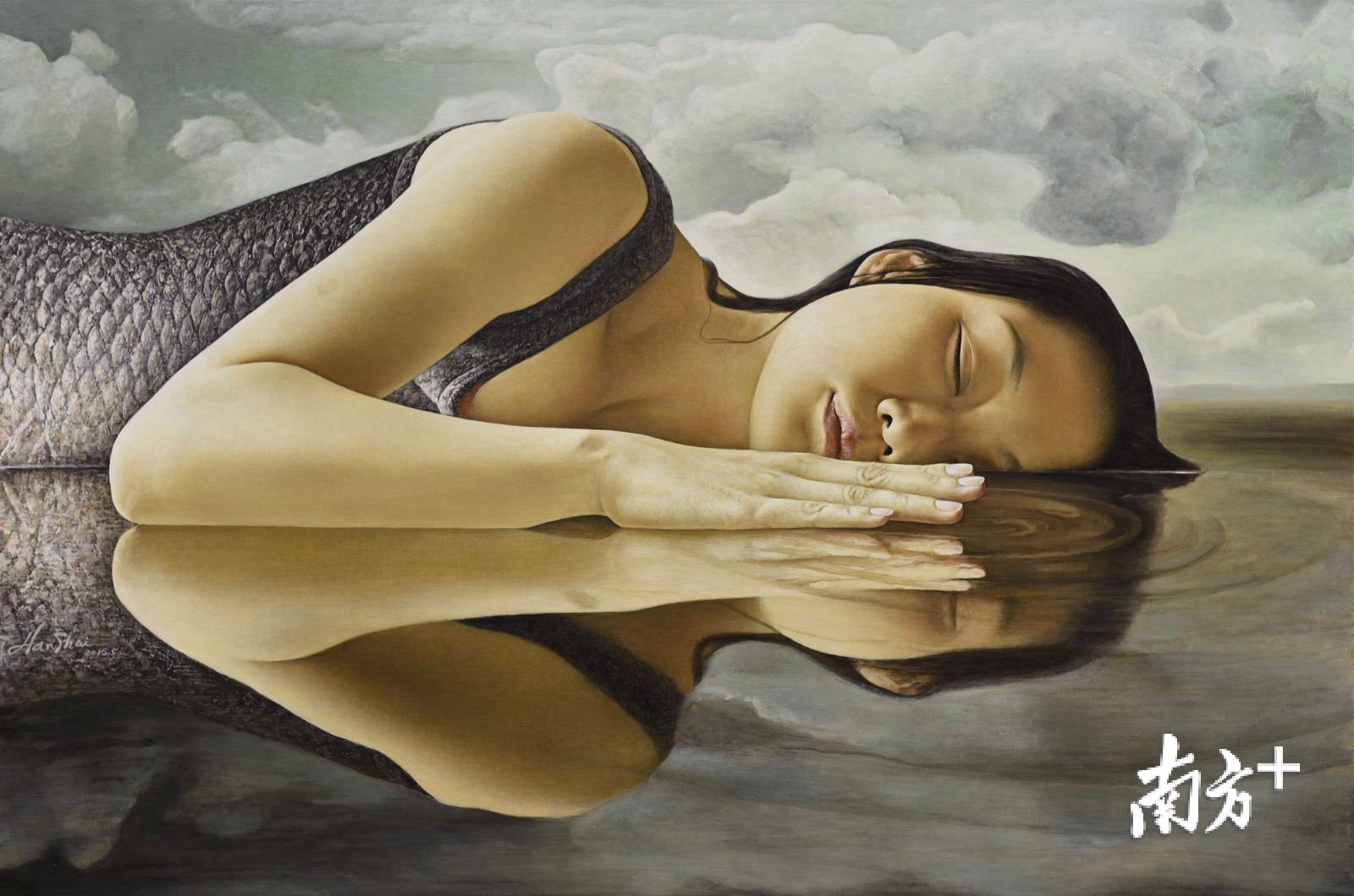 韩帅作品《不老的传说》。 韩帅作品《不老的传说》。