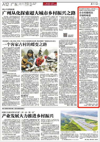 南方日报A12广东版报道