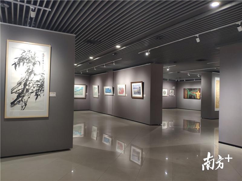 江门市工艺美术展厅。黄绍侦 摄
