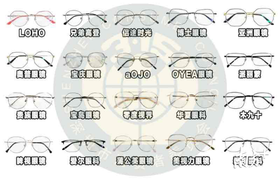 参与试验眼镜商品