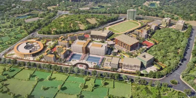 广州斐特思公学项目建成效果图