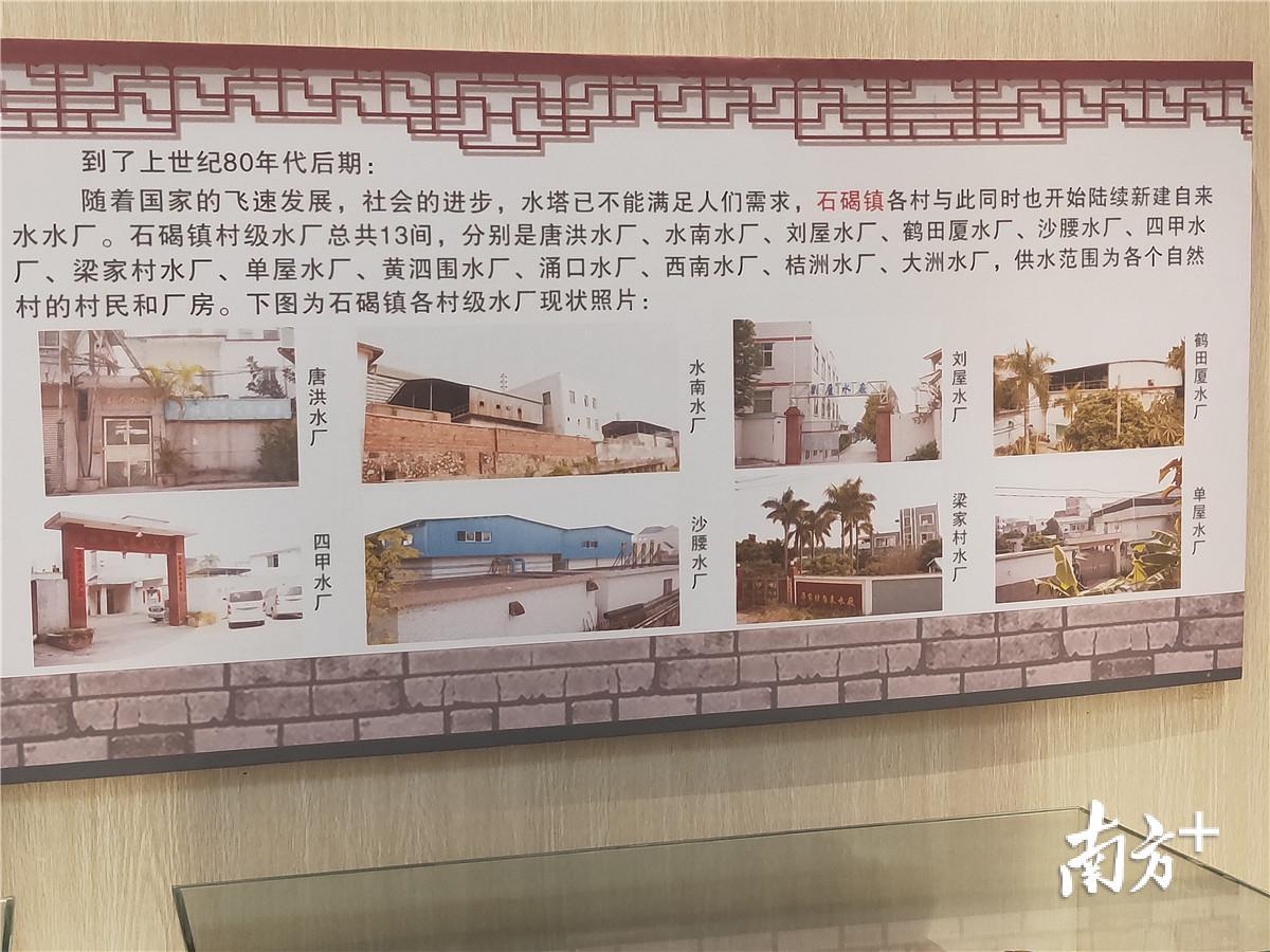 上世纪80年代石碣镇建设的村级水厂