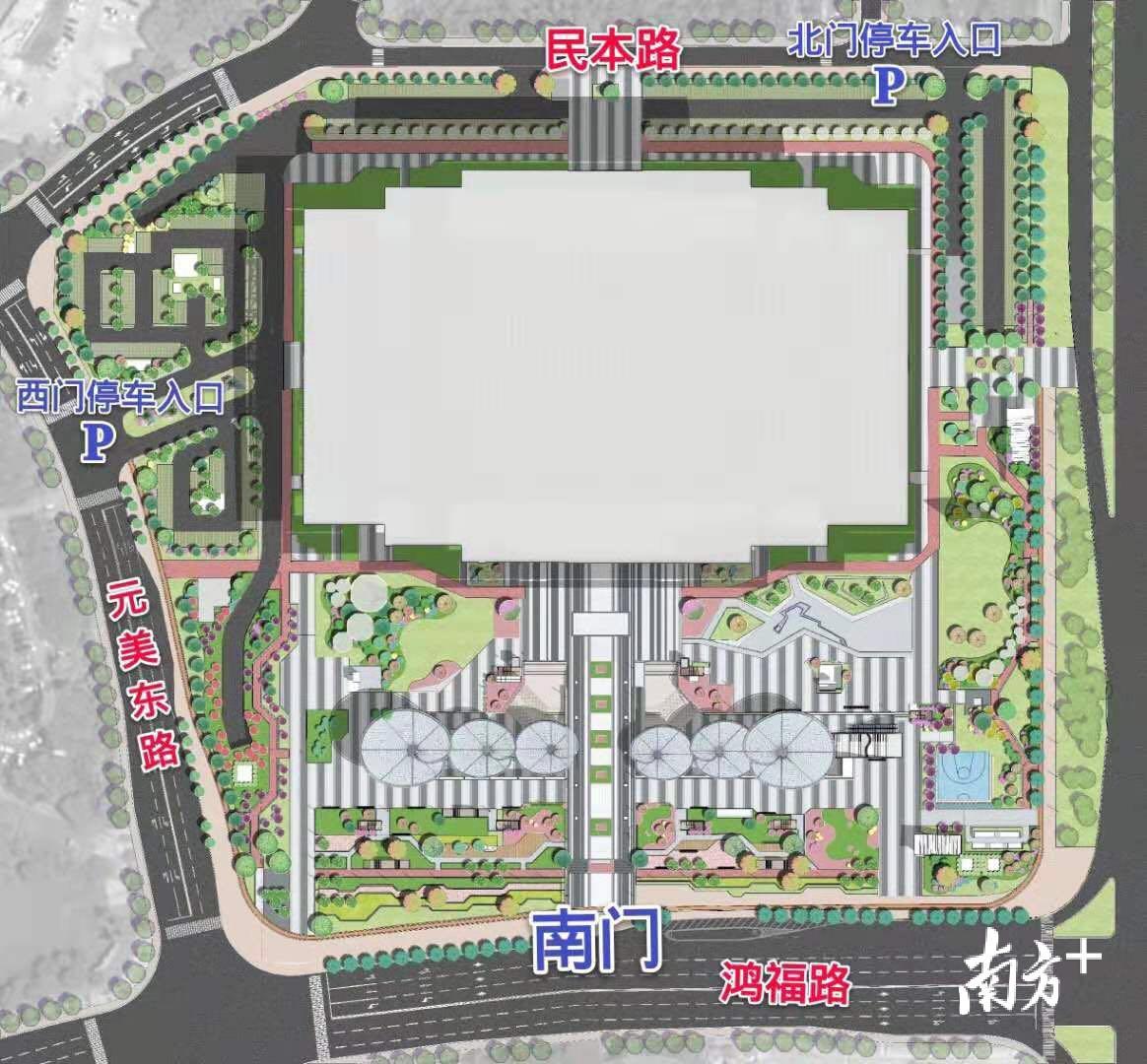 停车指引图 停车指引图