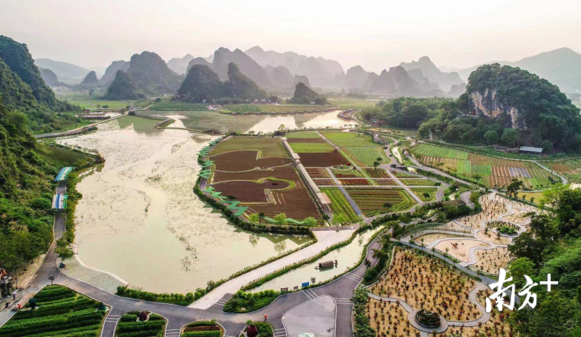 2019年“清远农业公园”候选名单;广东国业九龙小镇农业公园。曾亮超 摄