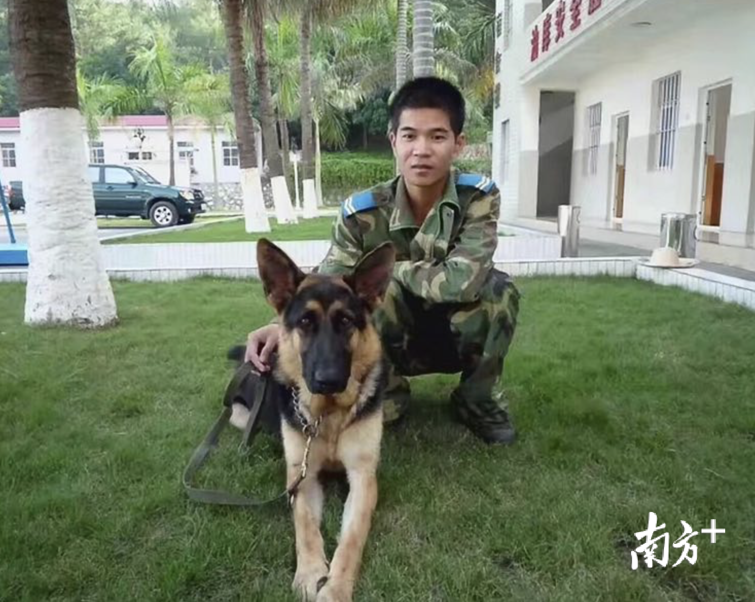 罗剑勇是一名退役士兵。 顺德公安供图