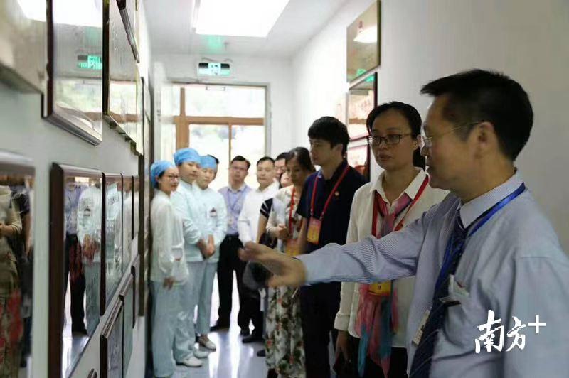 国家级“青年文明号”现场评审。 国家级“青年文明号”现场评审。