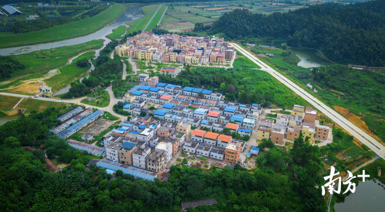 北部片區南山鎮鄉村格局精緻.南山鎮供圖