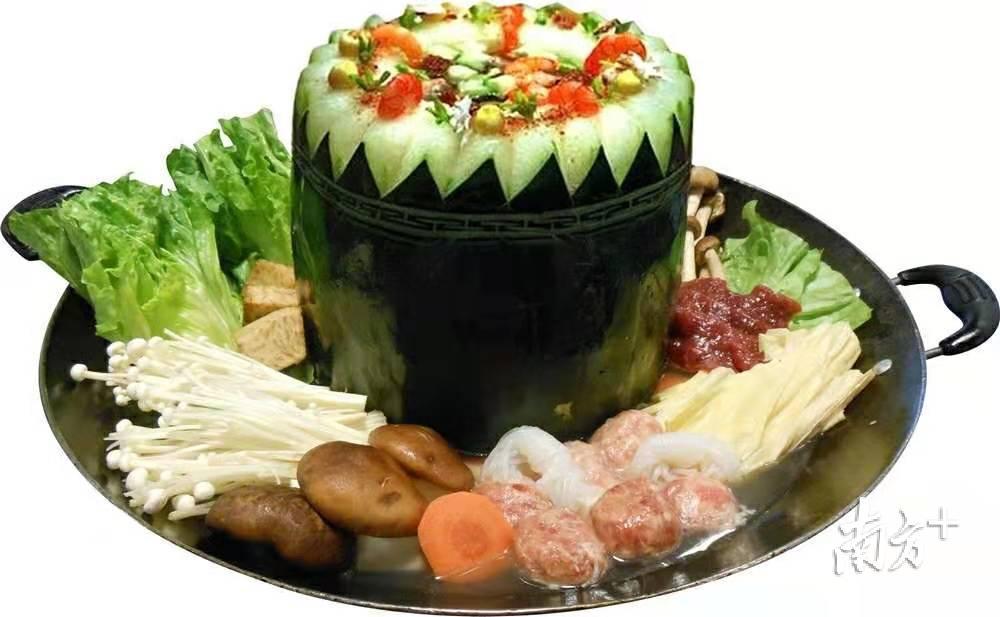 三水特色美食冬瓜盅.资料图片