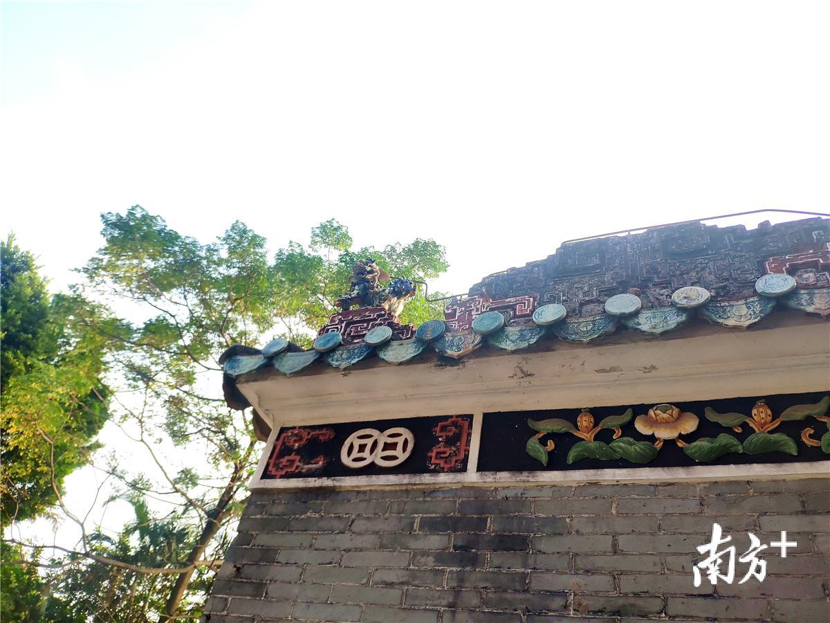 白沙祠建筑细节。黄绍侦 摄