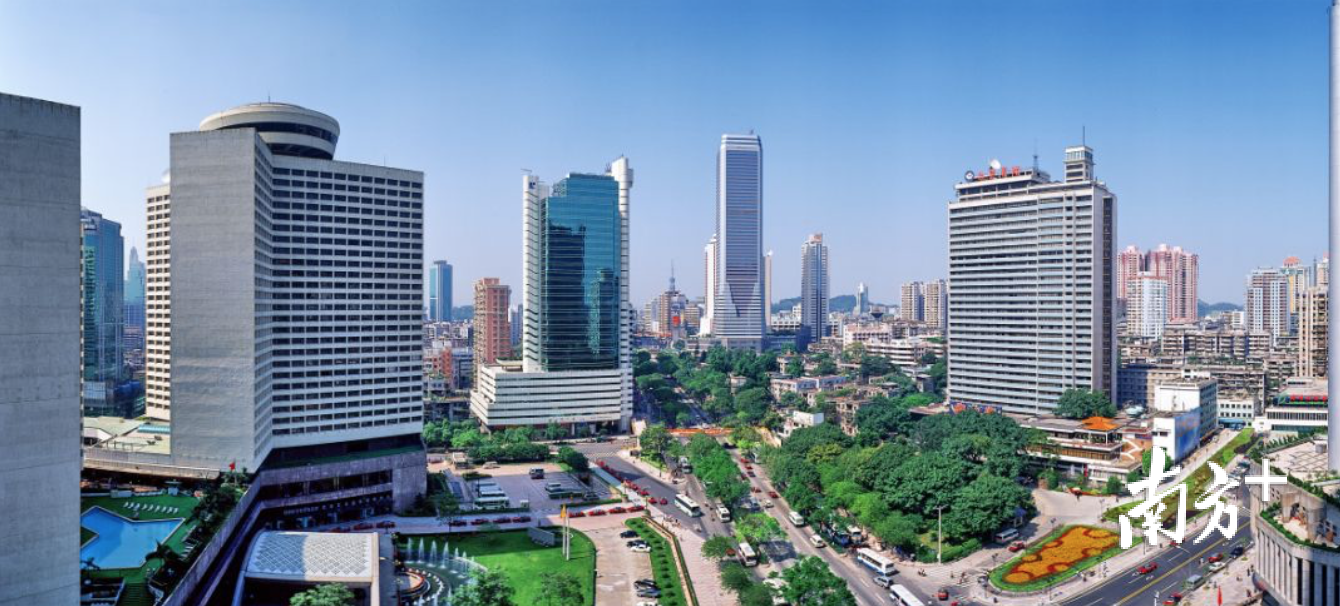 现在的环市东路。