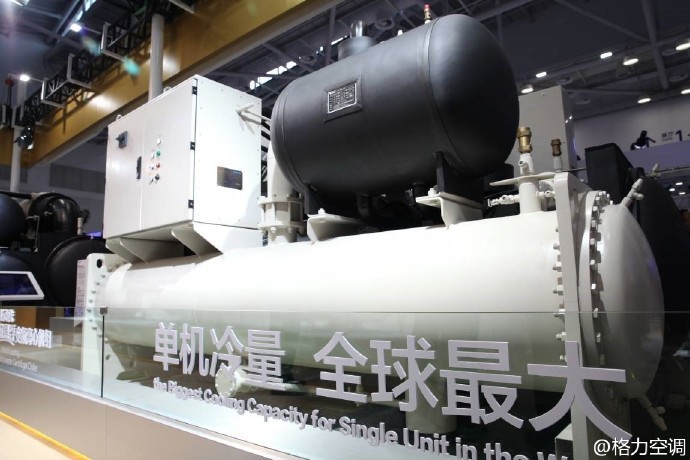 珠海格力自主研发的磁悬浮压缩机。(来源:格力官方微博) 珠海格力自主研发的磁悬浮压缩机。(来源:格力官方微博)