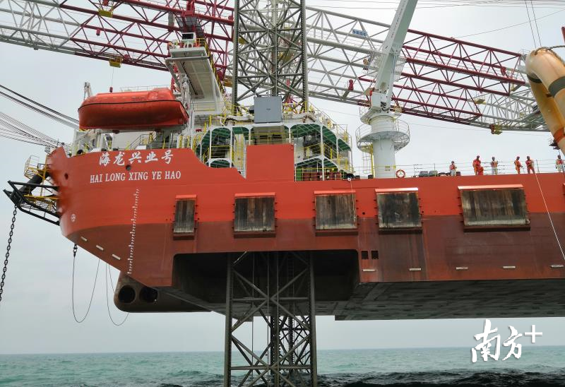 “海龙兴业号”。受访企业供图 “海龙兴业号”。受访企业供图