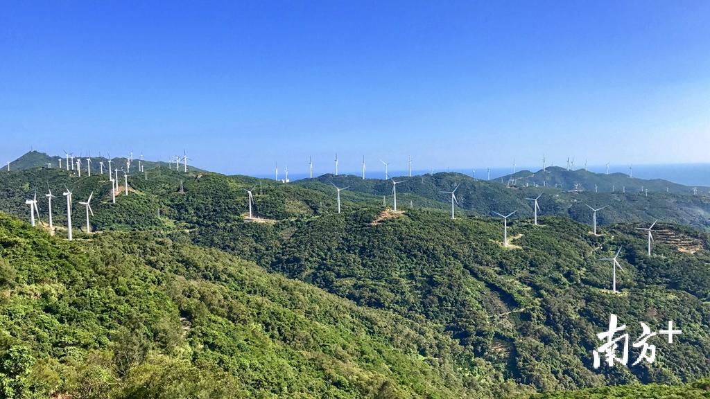 汕头市南澳县致力保护环境，大片森林植被是当地的独特风景。