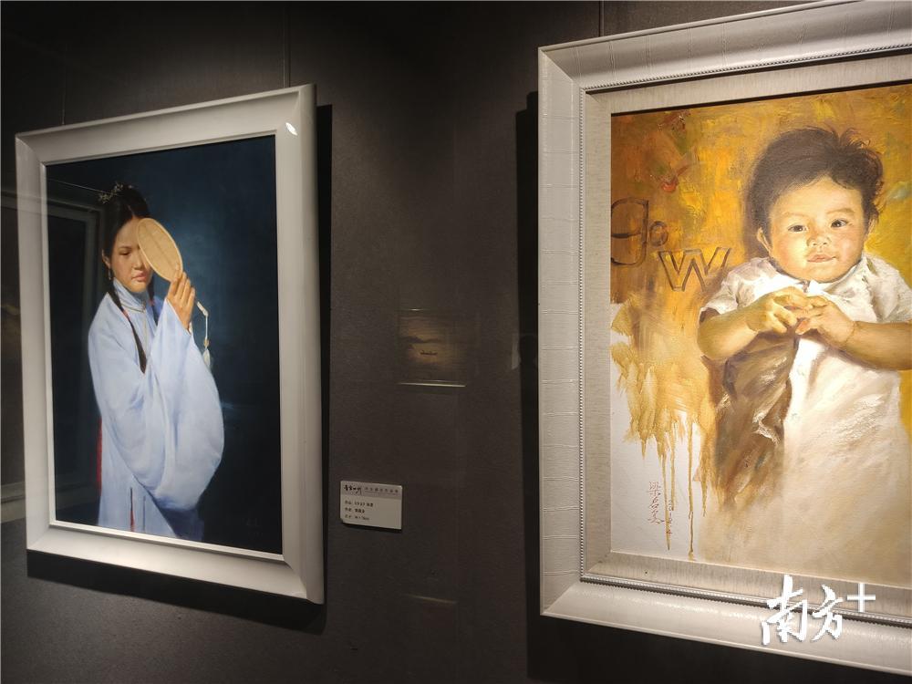 本次展出的作品由四位画家精心挑选。