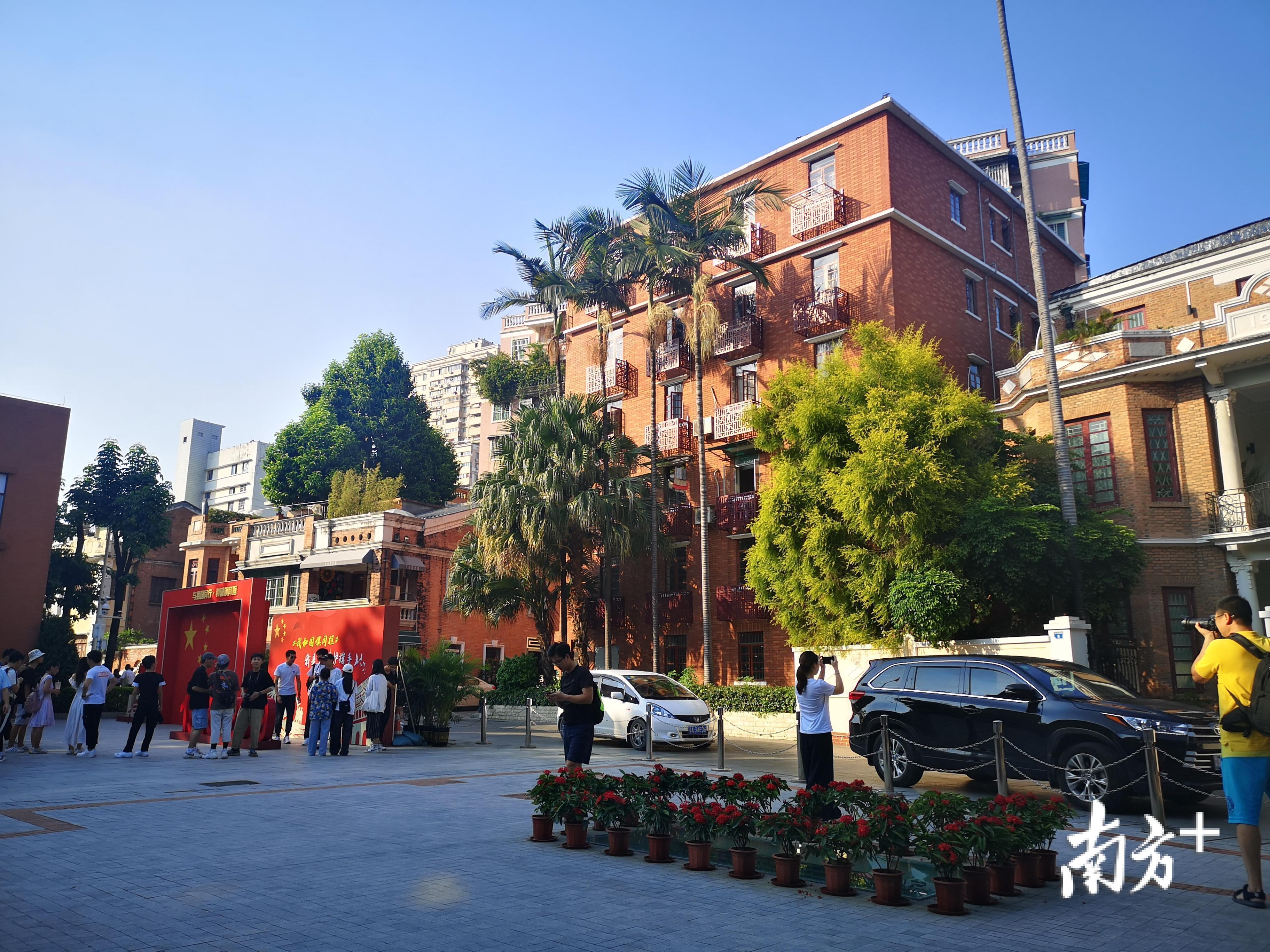 位于东山口中共三大遗址，也成为网红打卡地。  黎詠芝 摄