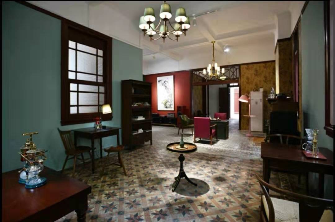 东山口一家民国风情为设计卖点的民宿。