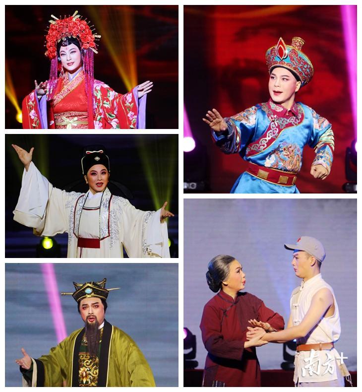 第二篇章“粉墨展年华”展现优秀精品剧目《东吴郡主》《李商隐》《韩愈治潮》《古城风霜》《红军阿姆》片段。