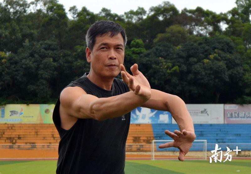 寻找江门武林高手⑦蔡李佛拳陈忠杰隐身警察队伍的名拳传承人