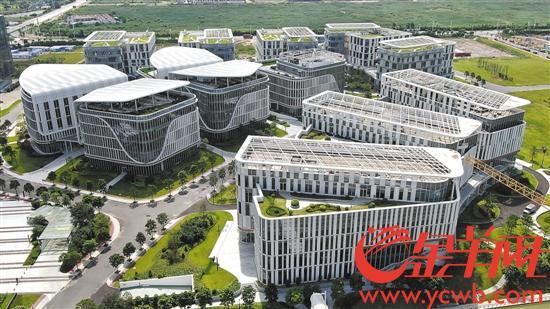 粤澳合作中医药产业园 汤铭明 摄