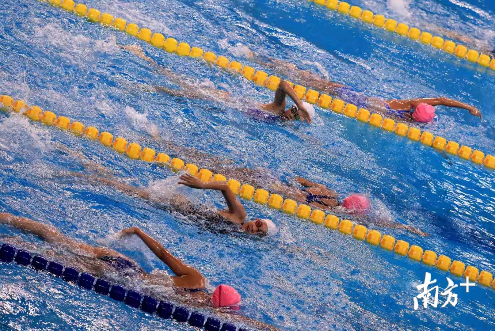 游泳——体校乙组女子200米自由泳决赛赛况_太原