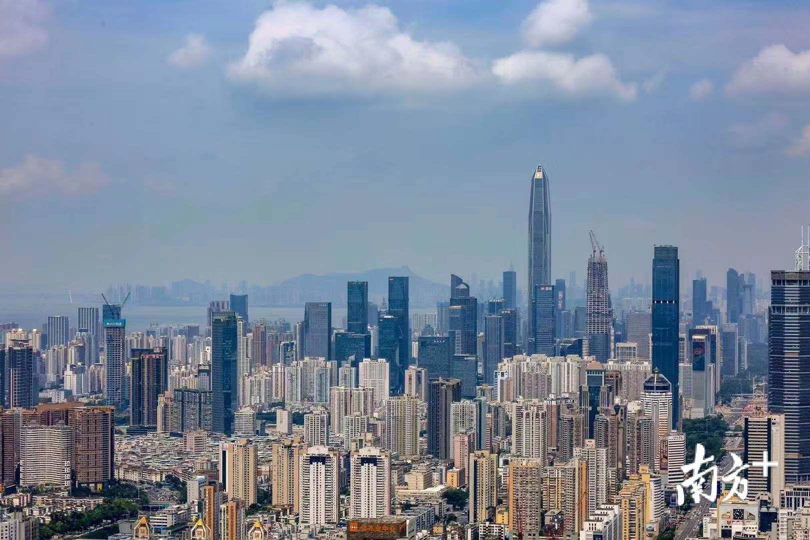 深圳福田在推进粤港澳大湾区建设方面始终紧跟落实，走在前列。南方日报记者 鲁力 摄  