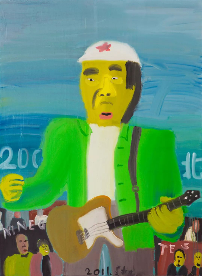 《一无所有》布面油画 195*260cm 2011