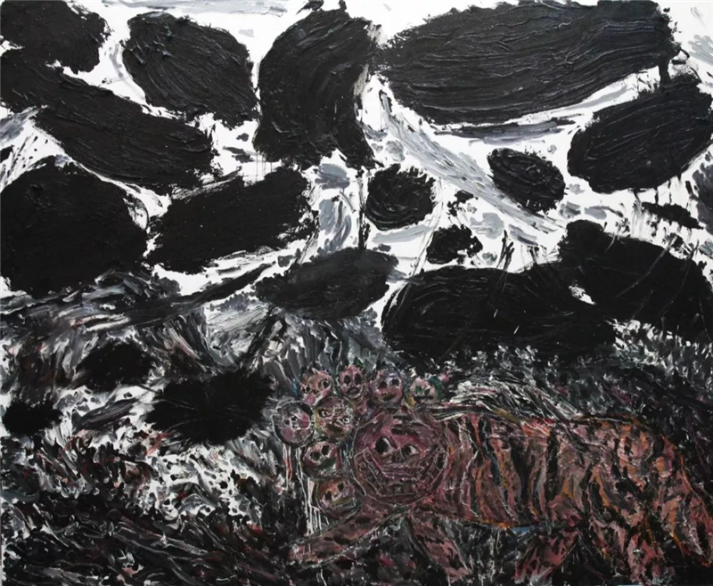 《新山海经系列》布面油画 180*220cm 2017&nbsp;