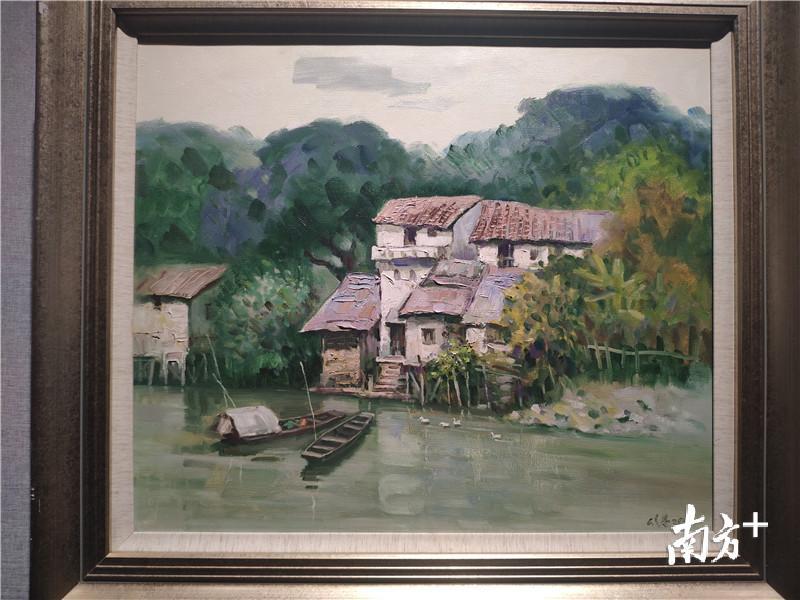 作品《老屋》。