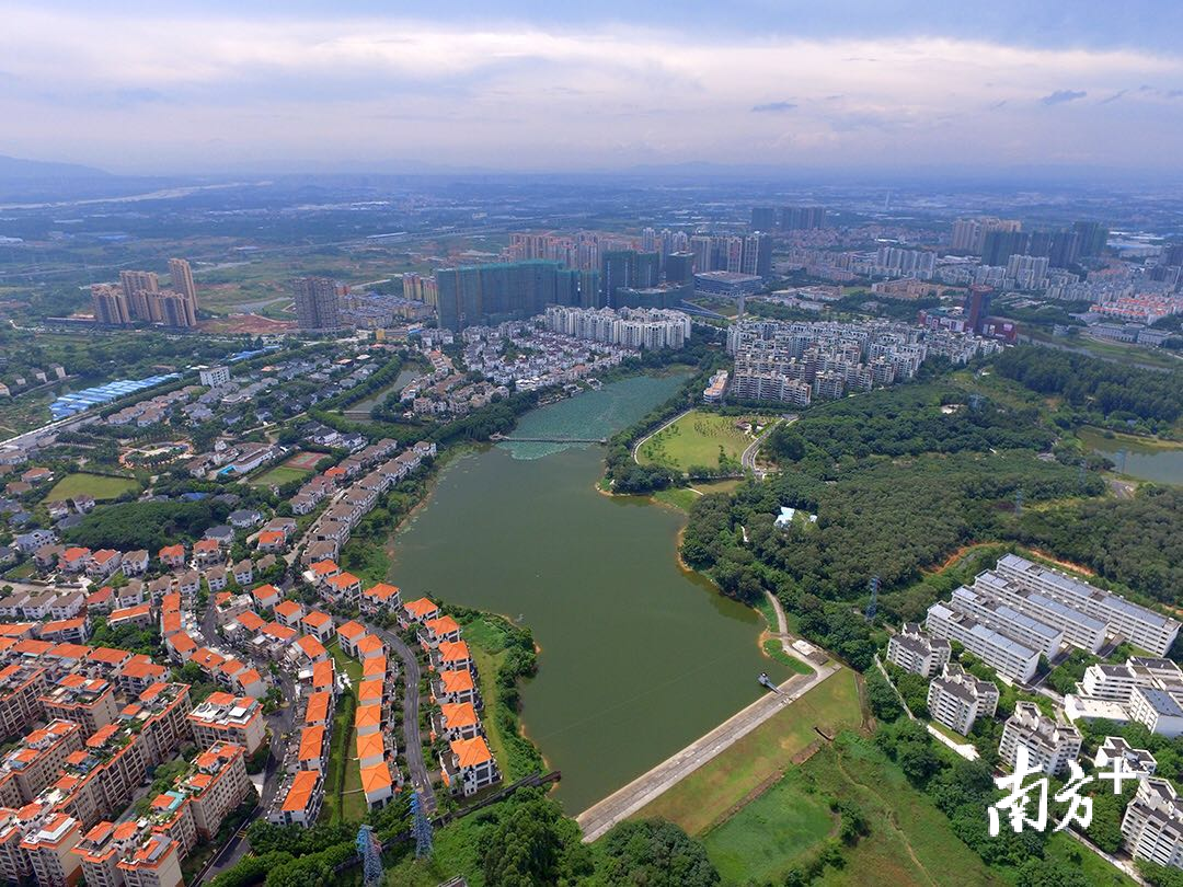 狮山城区生态环境优美.狮山镇供图