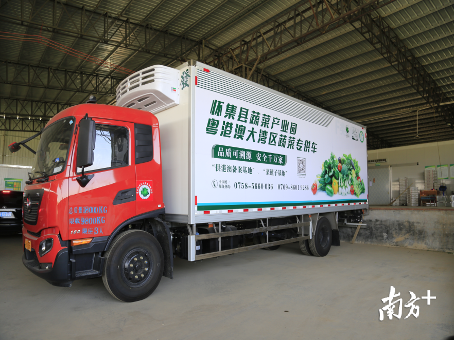 通过供港澳加工生产企业备案后，肇庆全发农业发展公司最近新购买了6辆冷链运输车。