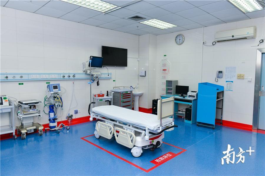 惠州市第一人民医院急救创伤中心创伤复苏单元。王运广 摄 惠州市第一人民医院急救创伤中心创伤复苏单元。王运广 摄