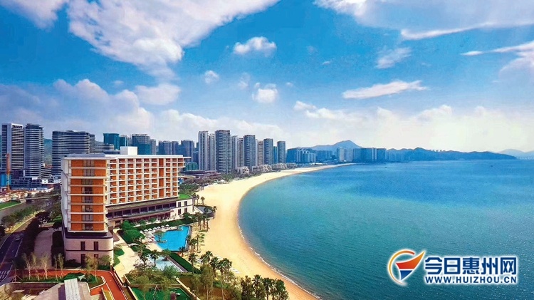 华润小径湾。 惠州日报记者姚亚超 通讯员林美菊 摄