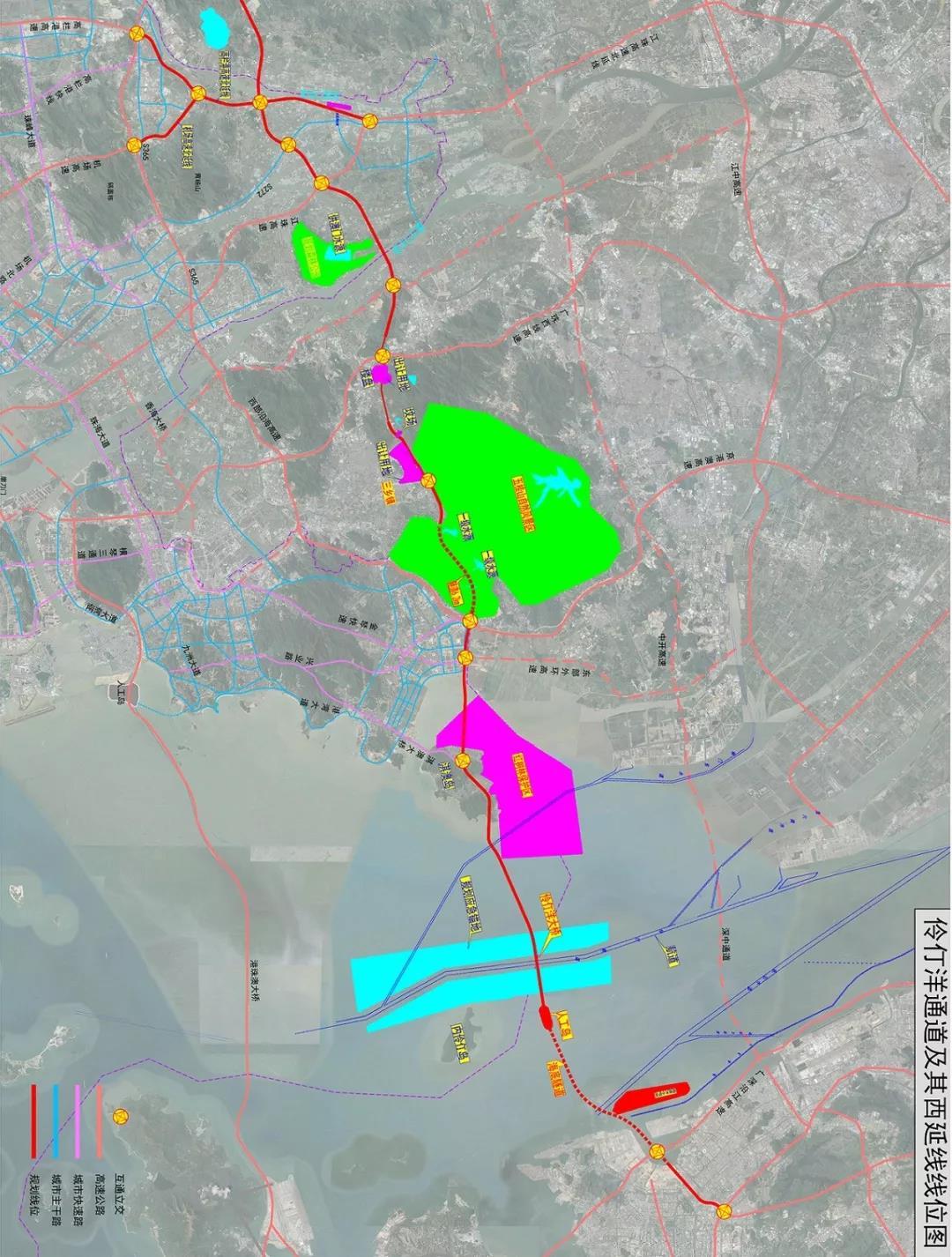 ▲项目总体线位图。 ▲项目总体线位图。