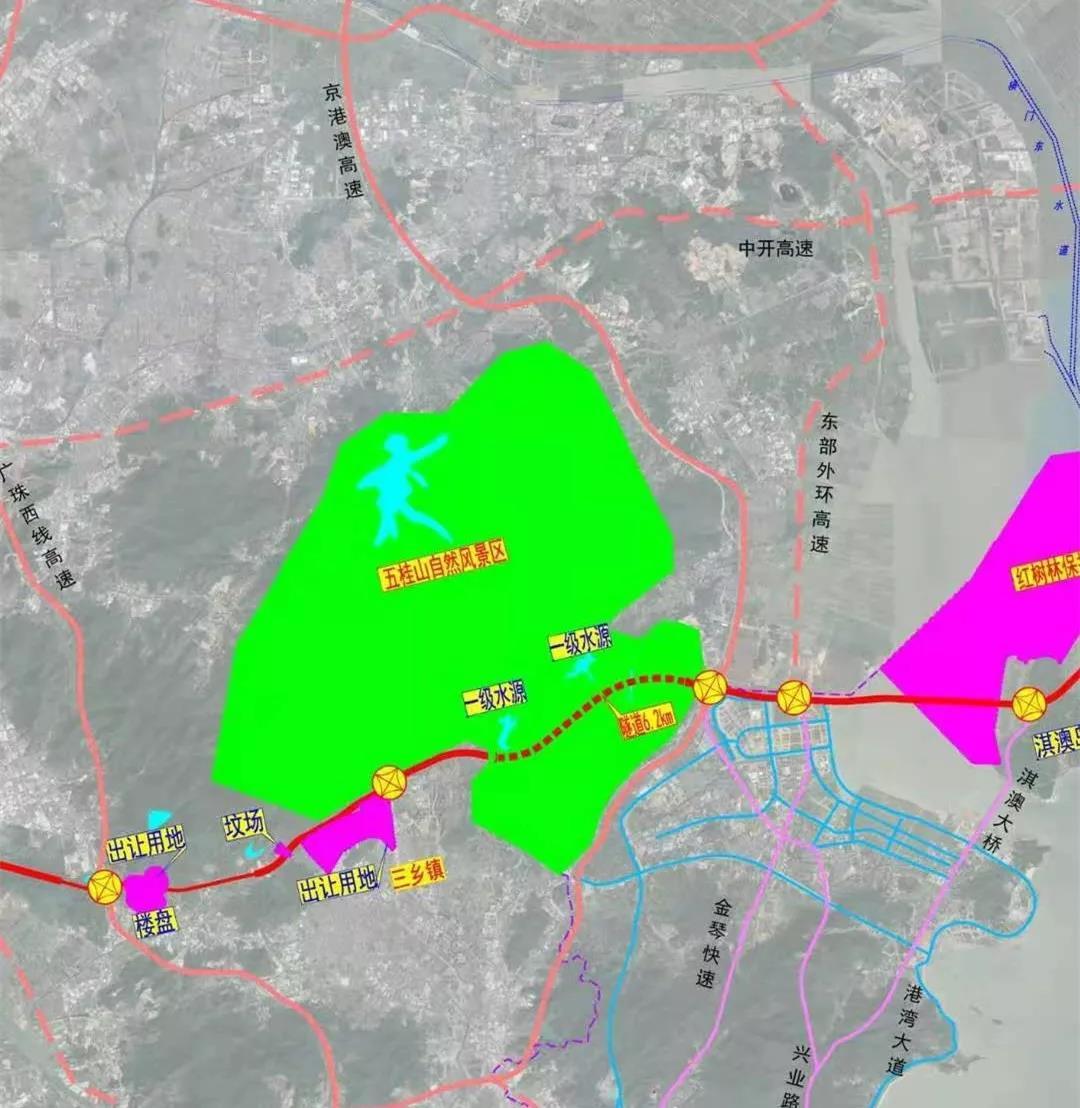 深珠通道详细规划图图片