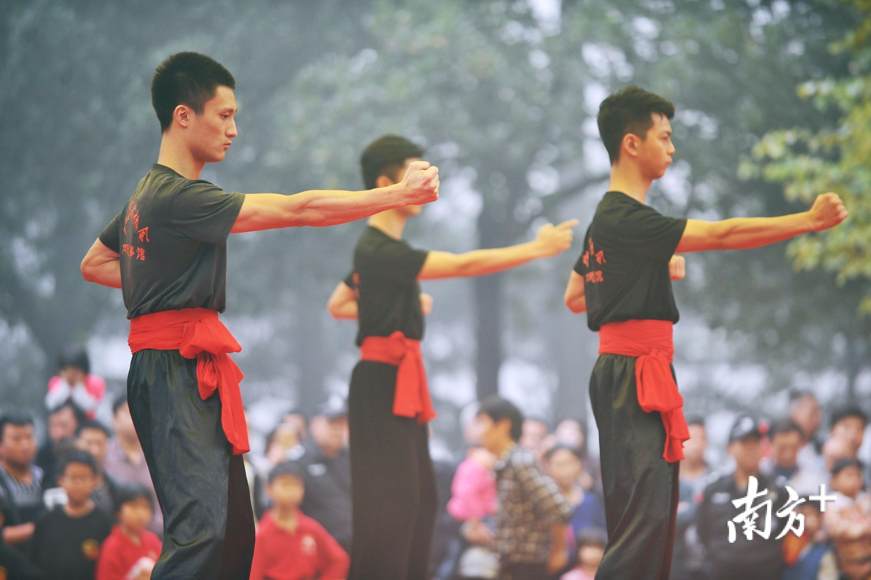 佛山一直享有“中国功夫之乡”的美誉。戴嘉信摄