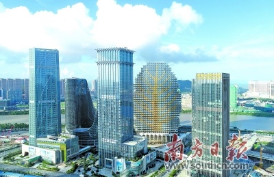 珠海横琴口岸服务综合区。关铭荣 摄