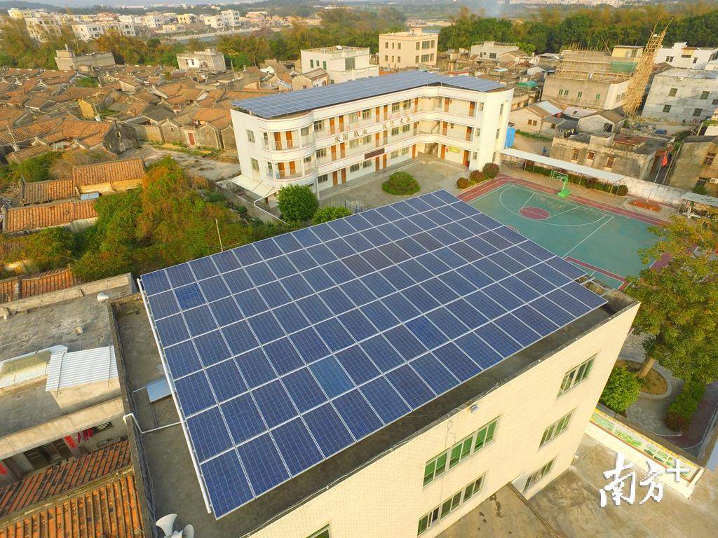 坑尾村光伏发电项目。 坑尾村光伏发电项目。