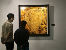 看展｜这里有个“佛系”漆画展！看画家刘春潮如何诠释东方韵