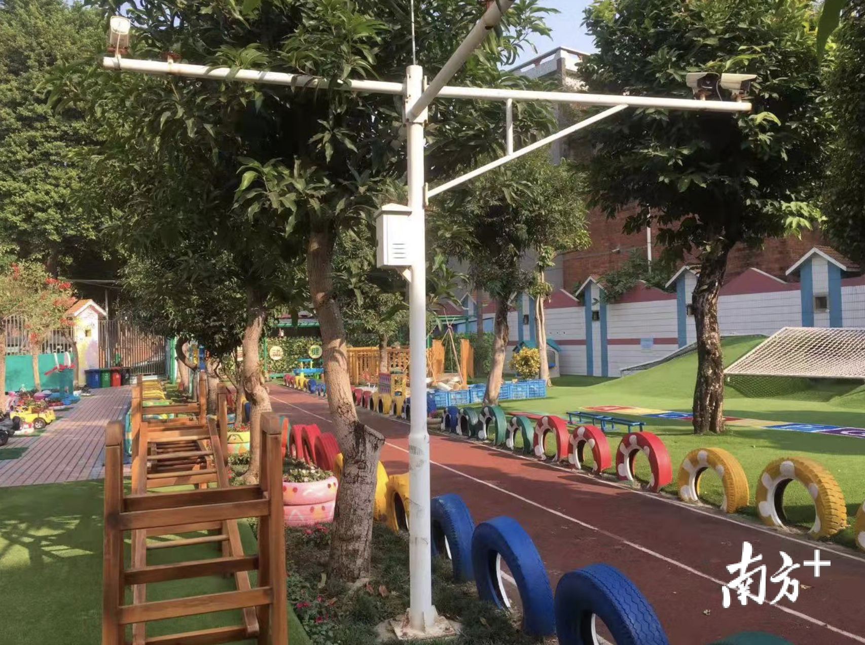 陈村镇庄头幼儿园是佛山市一级幼儿园。 欧阳少伟 摄